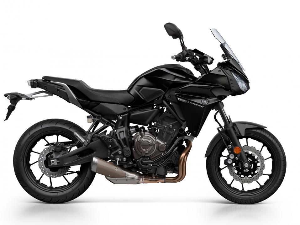 Vuosimallin 2016 Yamaha MT07 Tracer 700 sporttourer.