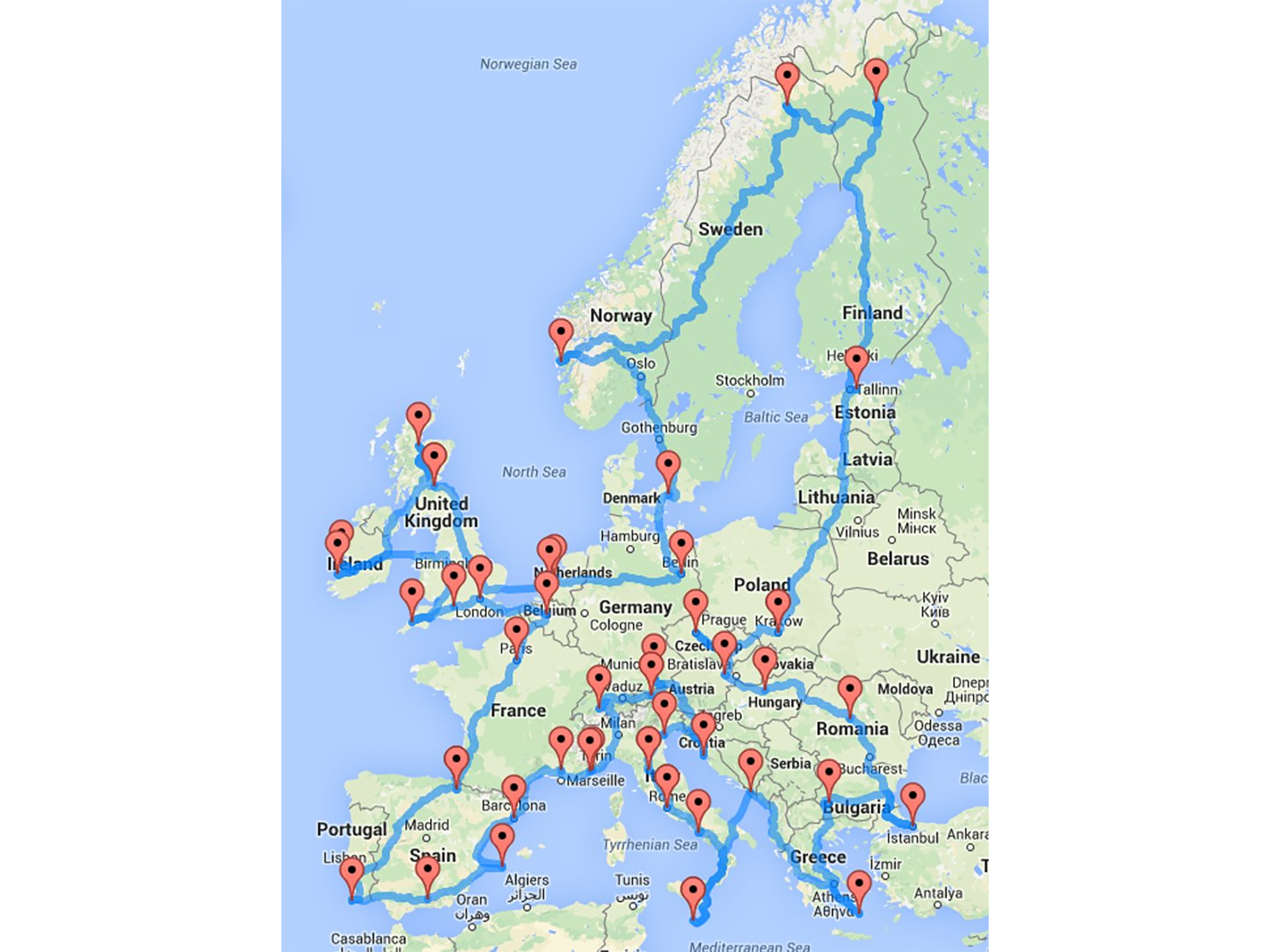 Tätä kannattaa hyödyntää: optimoitu ajoreitti ympäri Euroopan | Matkalla |  Motouutiset